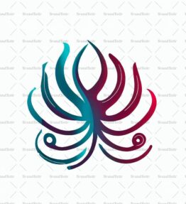 Abstrakte Tintenfischtentakel